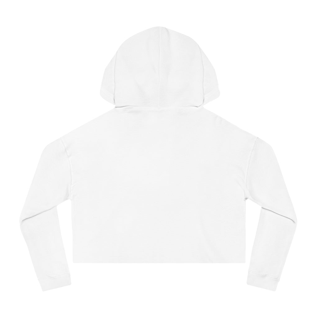 Stylish Women’s Cropped Hooded Sweatshirt